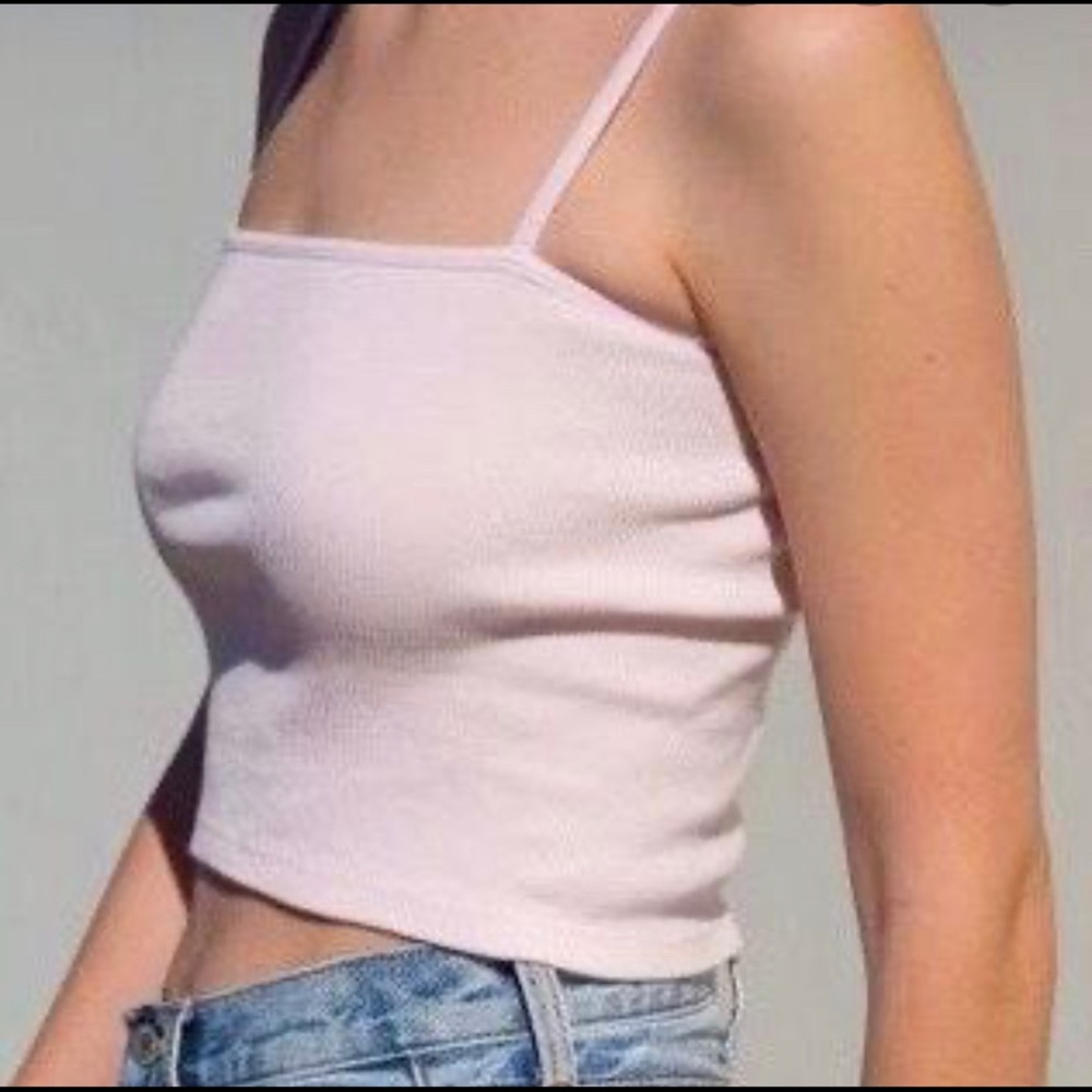 Brandy melville pink faye tank
